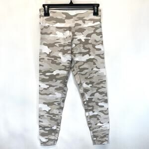 CALVIN KLEIN PERFORMANCE CAMO PRINT WOMENS ACTIVE LEGGINGS SIZE S